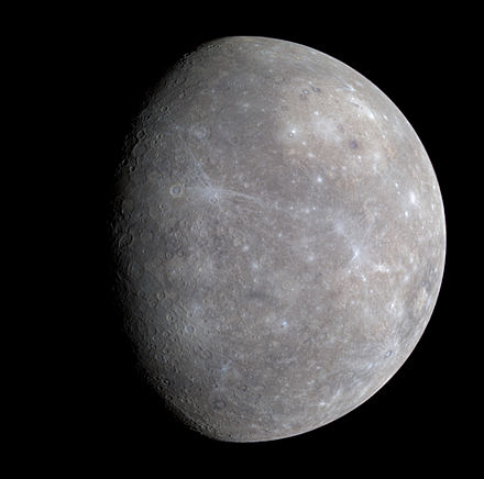 The planet Mercury